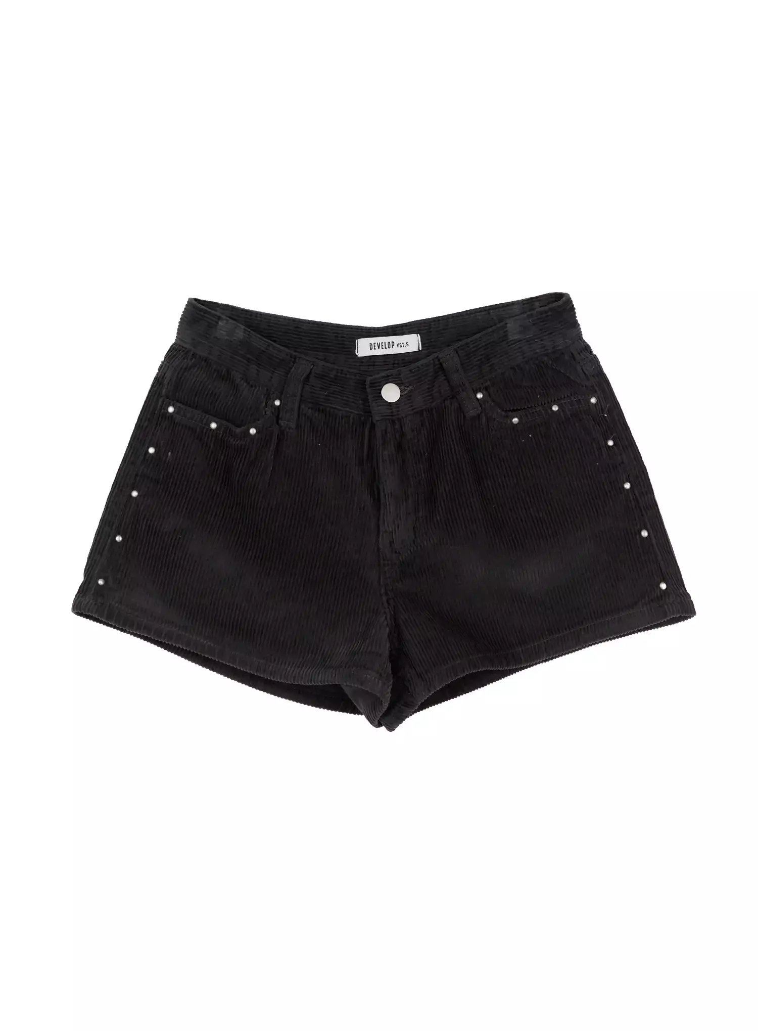 Corduroy Studded Shorts IN525 - Image 15