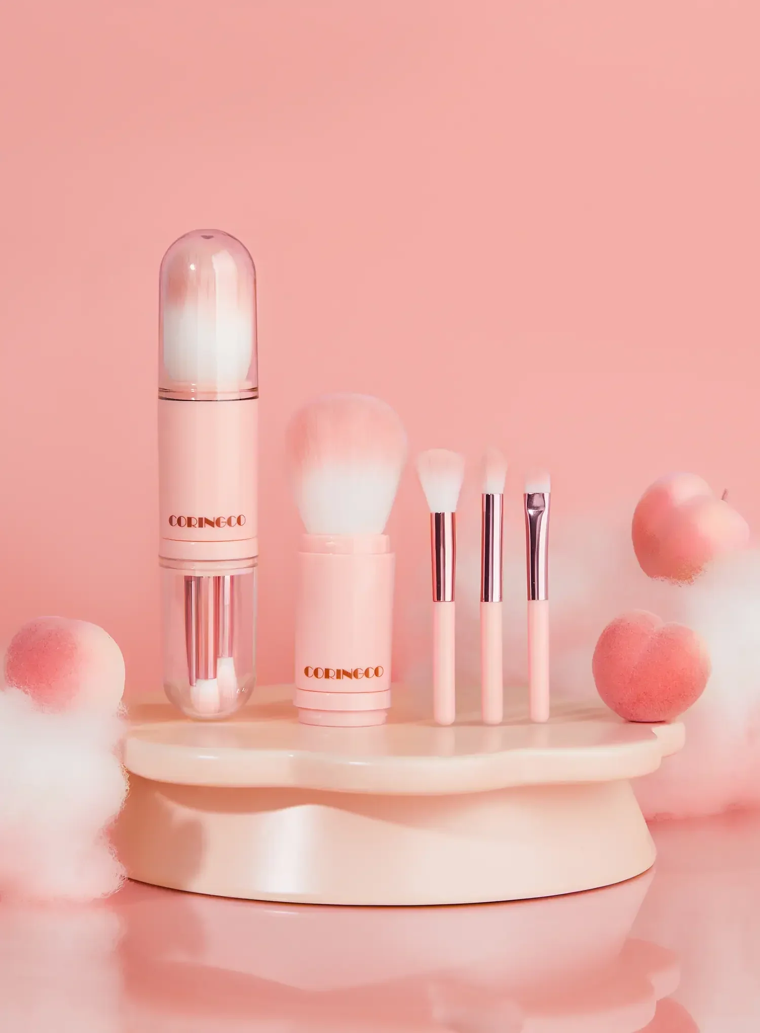 Cotton Candy Capsule Brush Set 4pcs (80g) - Image 2