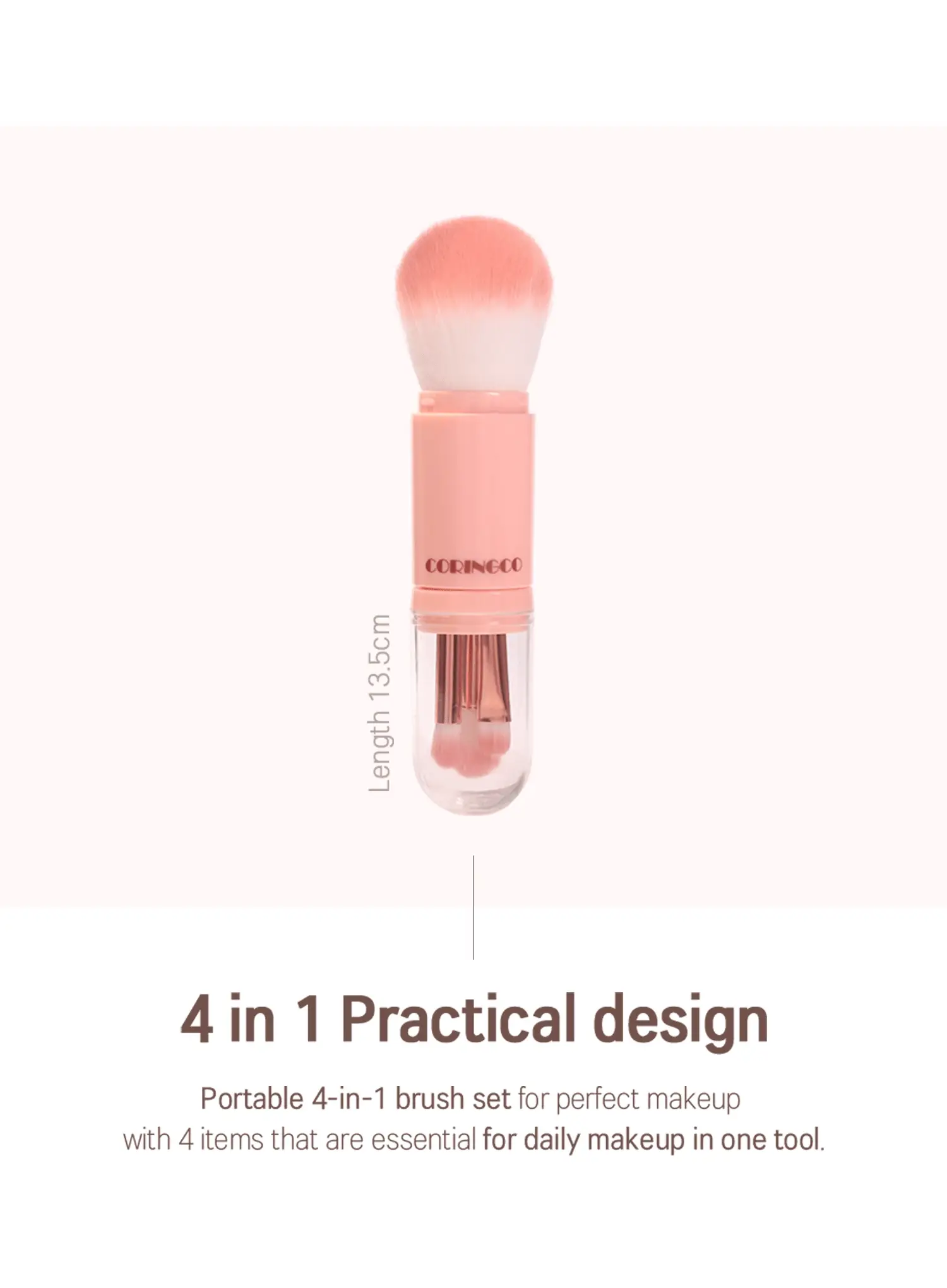 Cotton Candy Capsule Brush Set 4pcs (80g) - Image 6