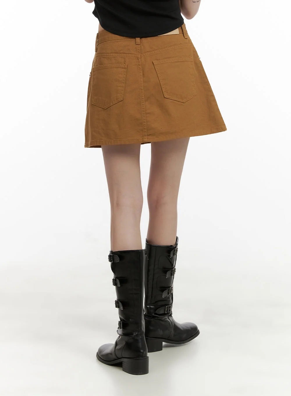 Cotton Mini Skirt CU410 - Image 4