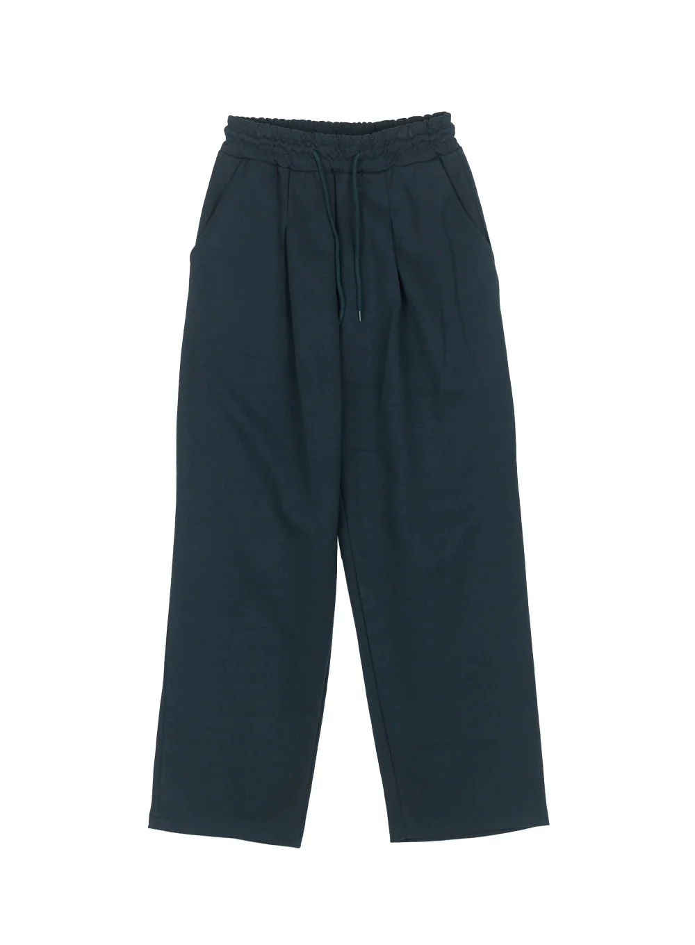 Cotton Pintuck Wide-Fit Sweatpants IY516 - Image 16