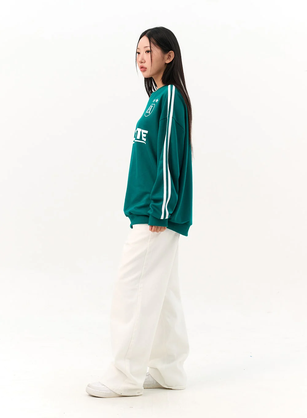 Cotton Wide-Fit Pants IO317 - Image 4