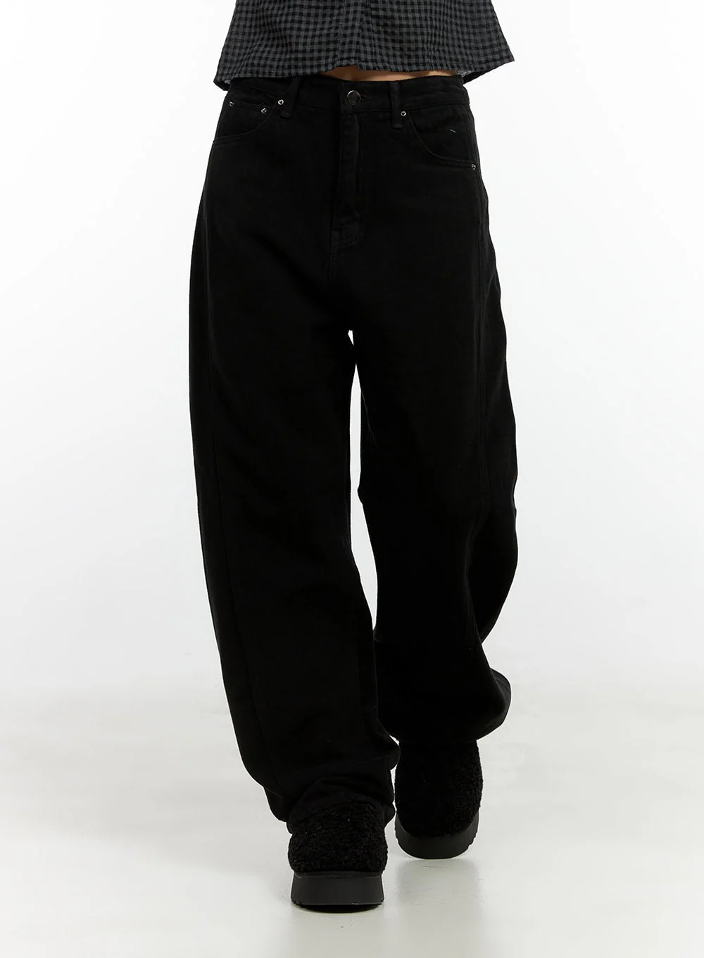 Cotton Wide Fit Trousers CN405 - Image 7