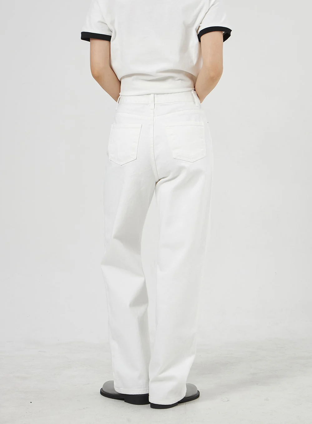 Cotton Wide Leg Pants OA307 - Image 6