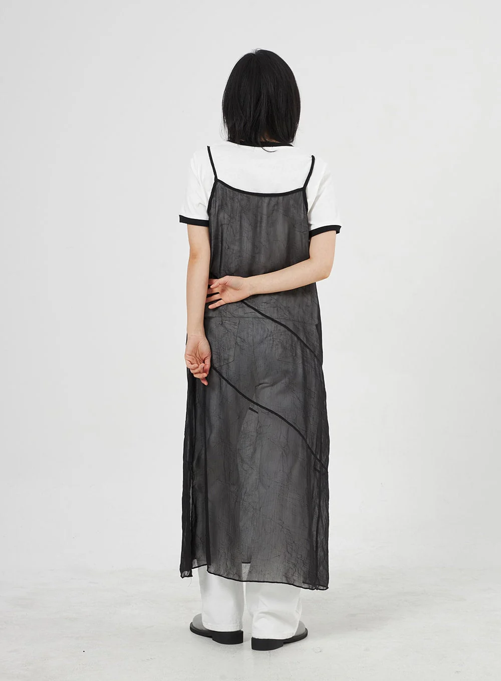 Cotton Wide Leg Pants OA307 - Image 7