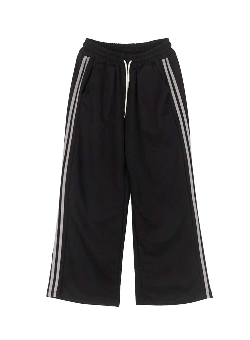 Cotton Wide-Leg Trackpants CA516 - Image 11