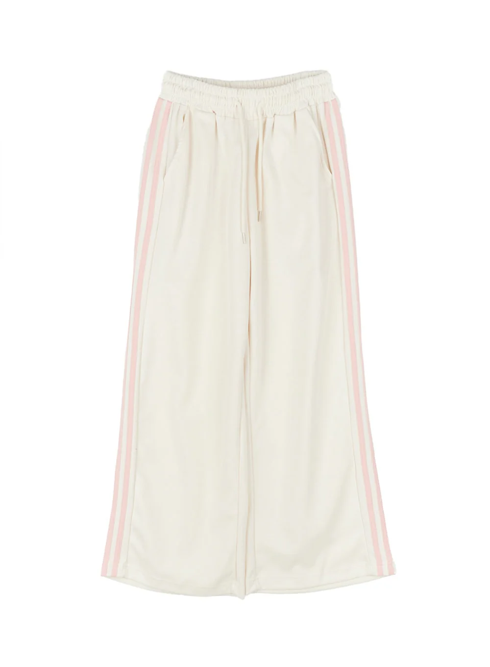 Cotton Wide-Leg Trackpants CA516 - Image 12