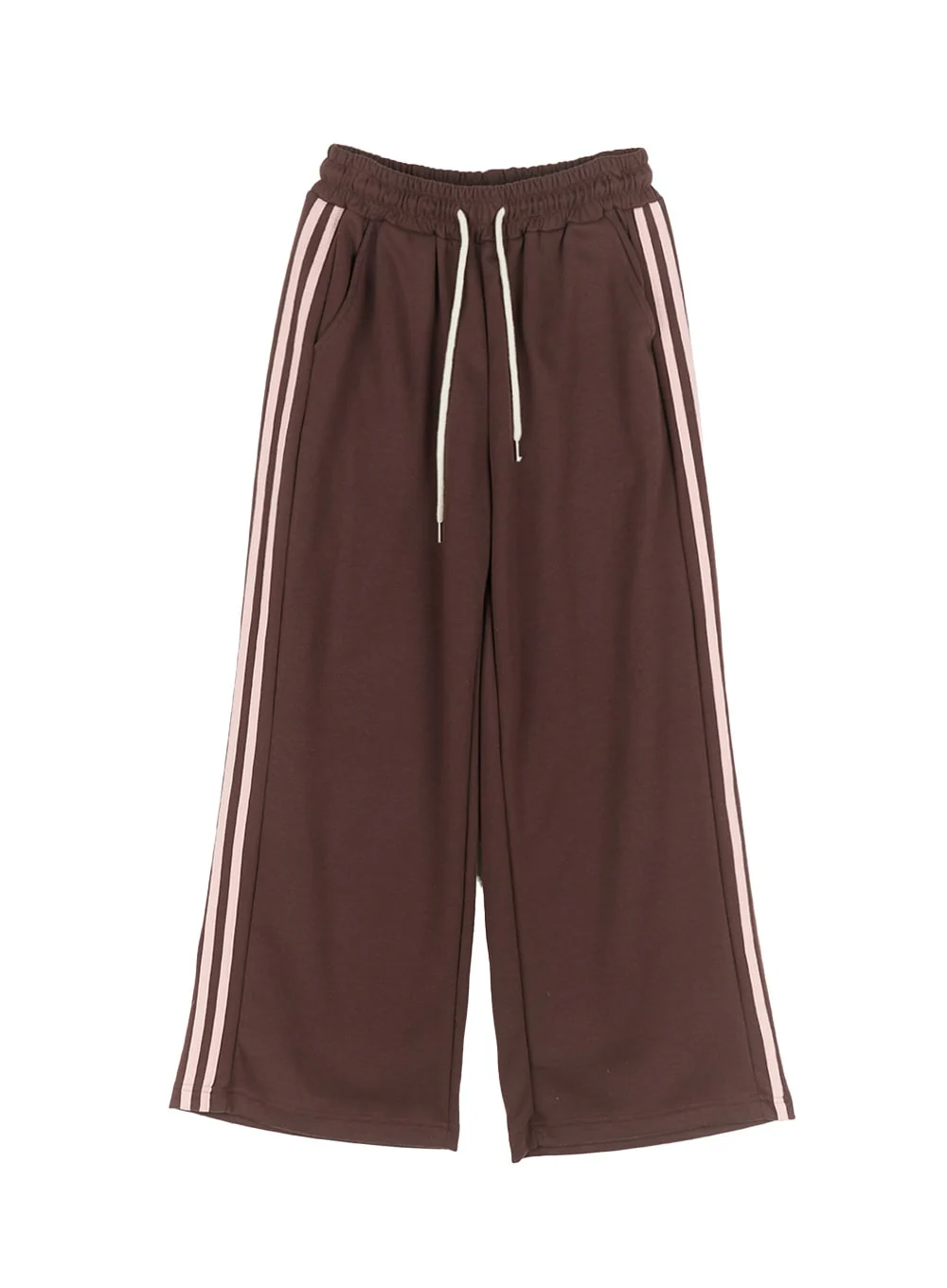 Cotton Wide-Leg Trackpants CA516 - Image 13
