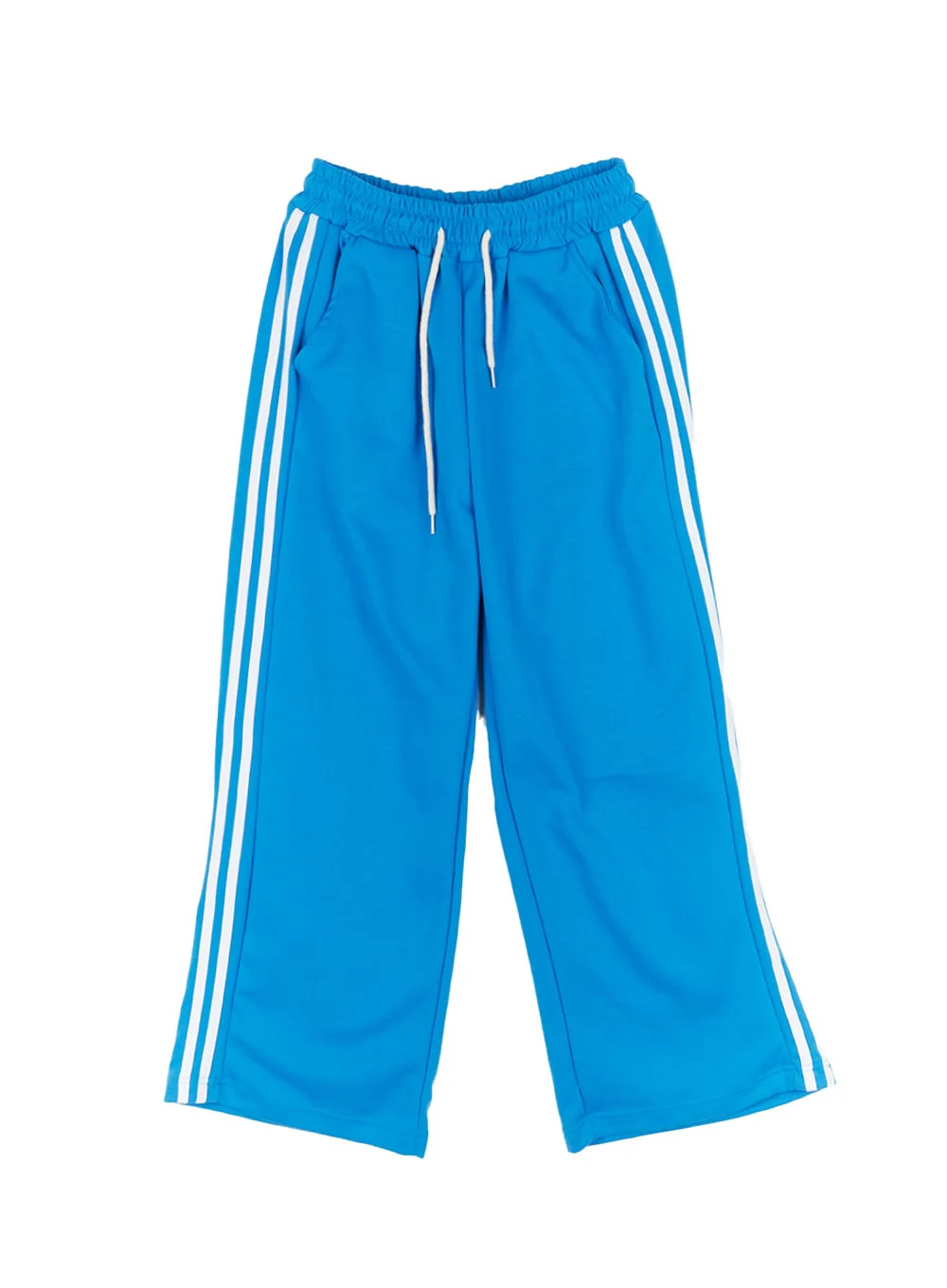 Cotton Wide-Leg Trackpants CA516 - Image 14