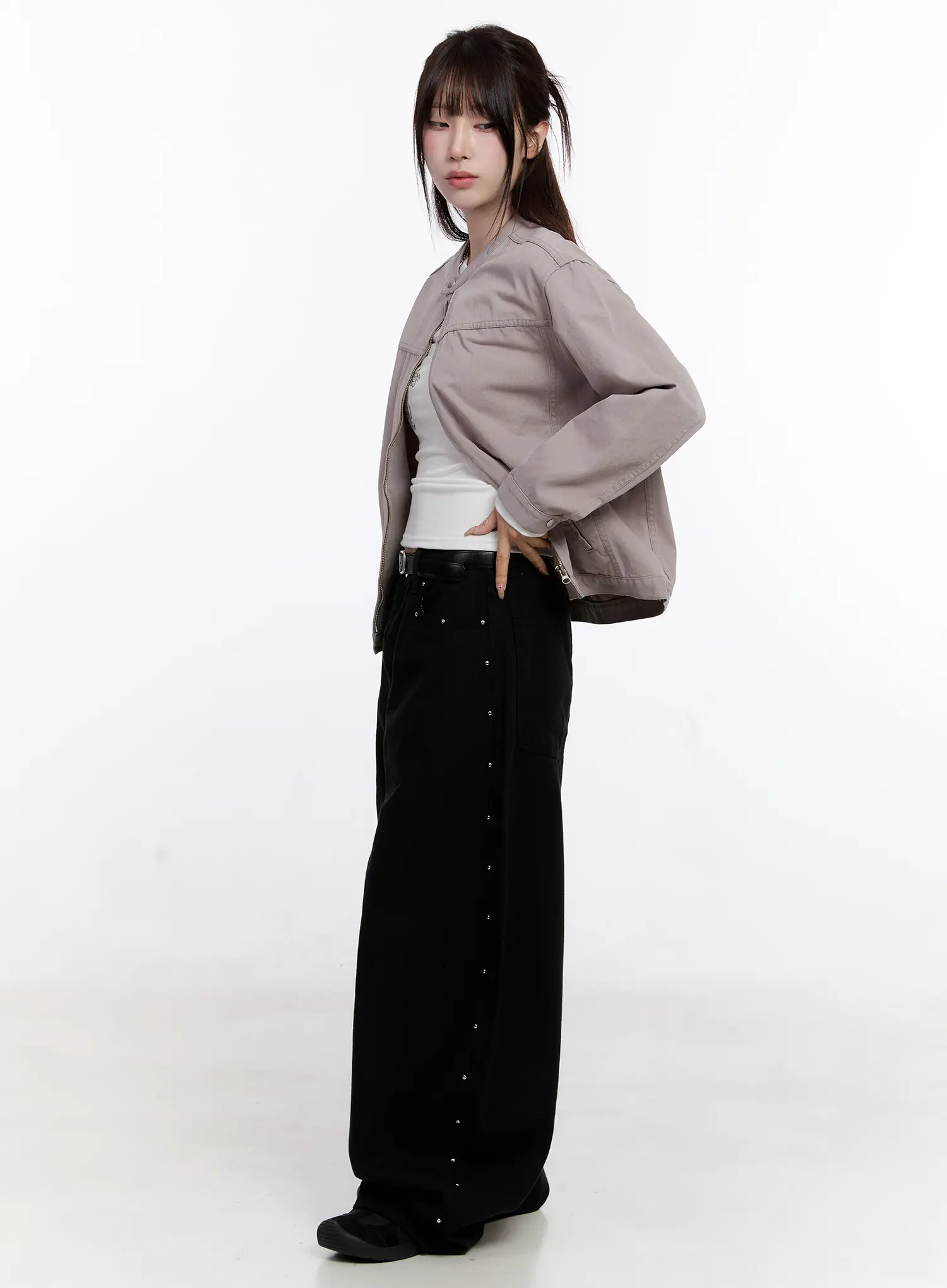 Cotton Zip-Up Jacket CS530 - Image 6