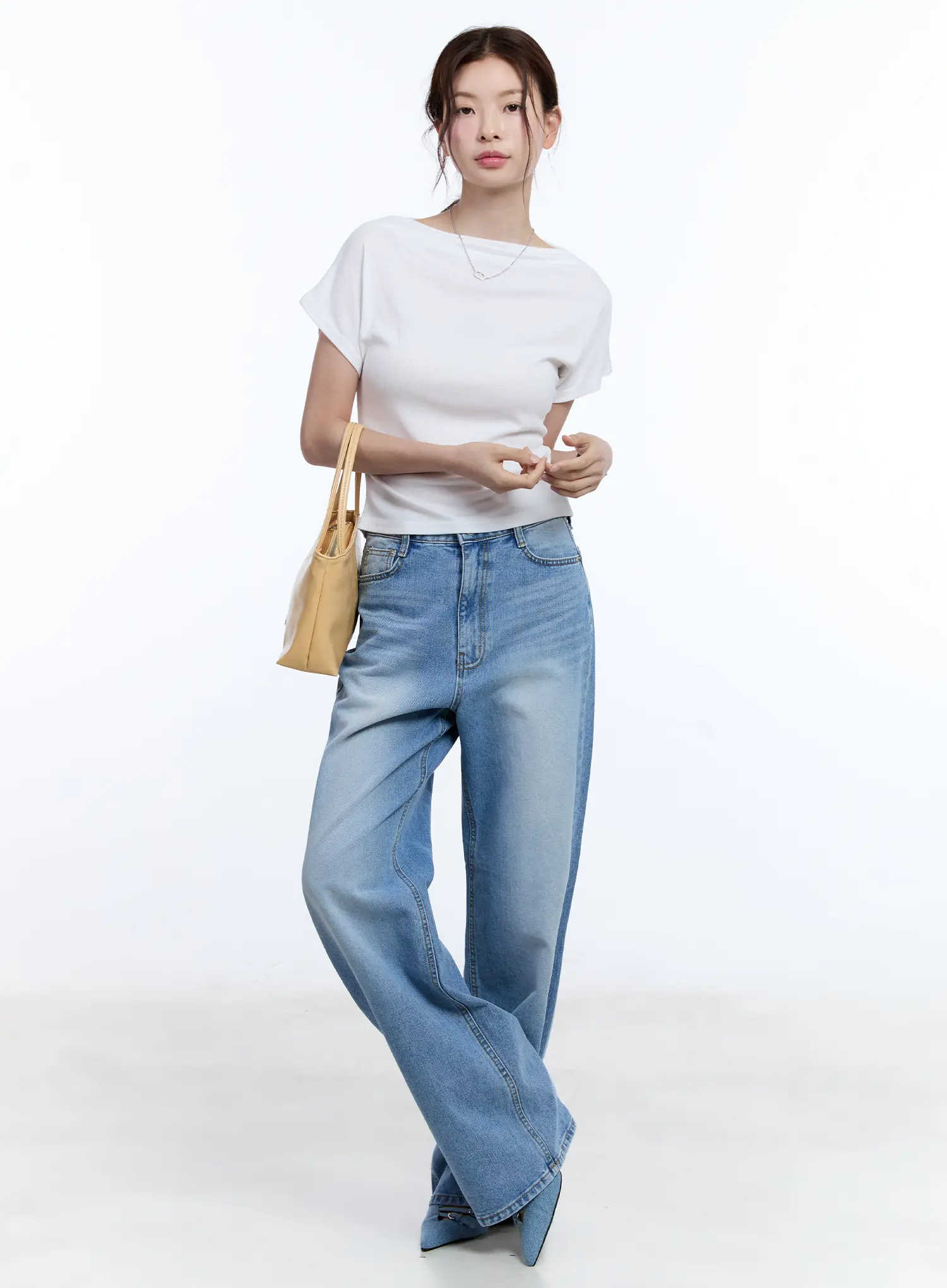 Cozy Boat-Neck Short Sleeve Tee CU513 - Image 2
