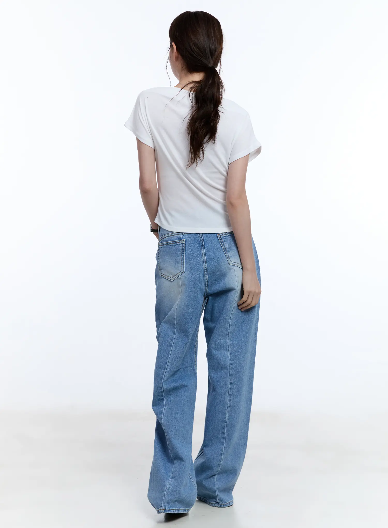 Cozy Boat-Neck Short Sleeve Tee CU513 - Image 5