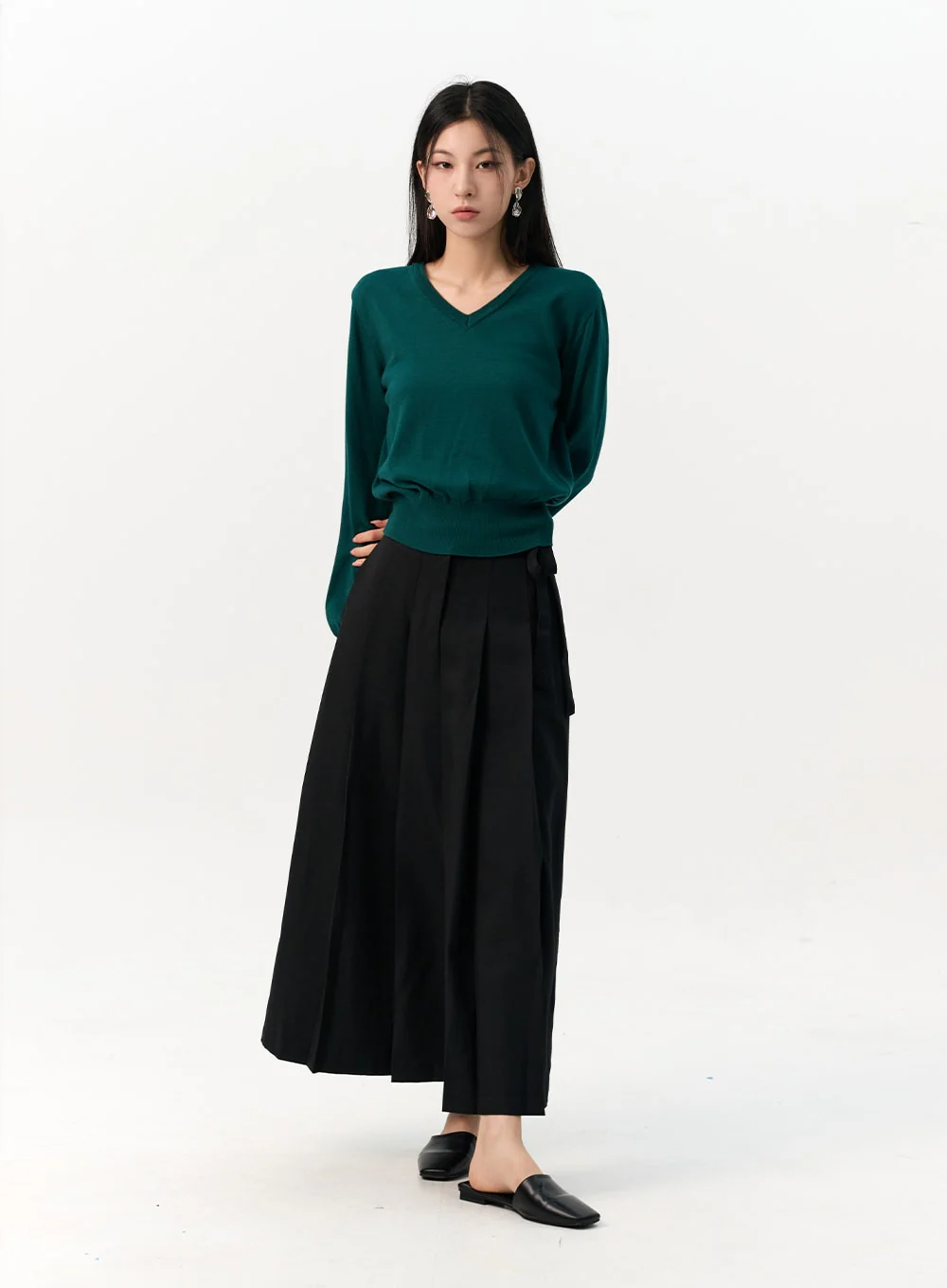 Cozy C-Neck Pullover IO320 - Image 3