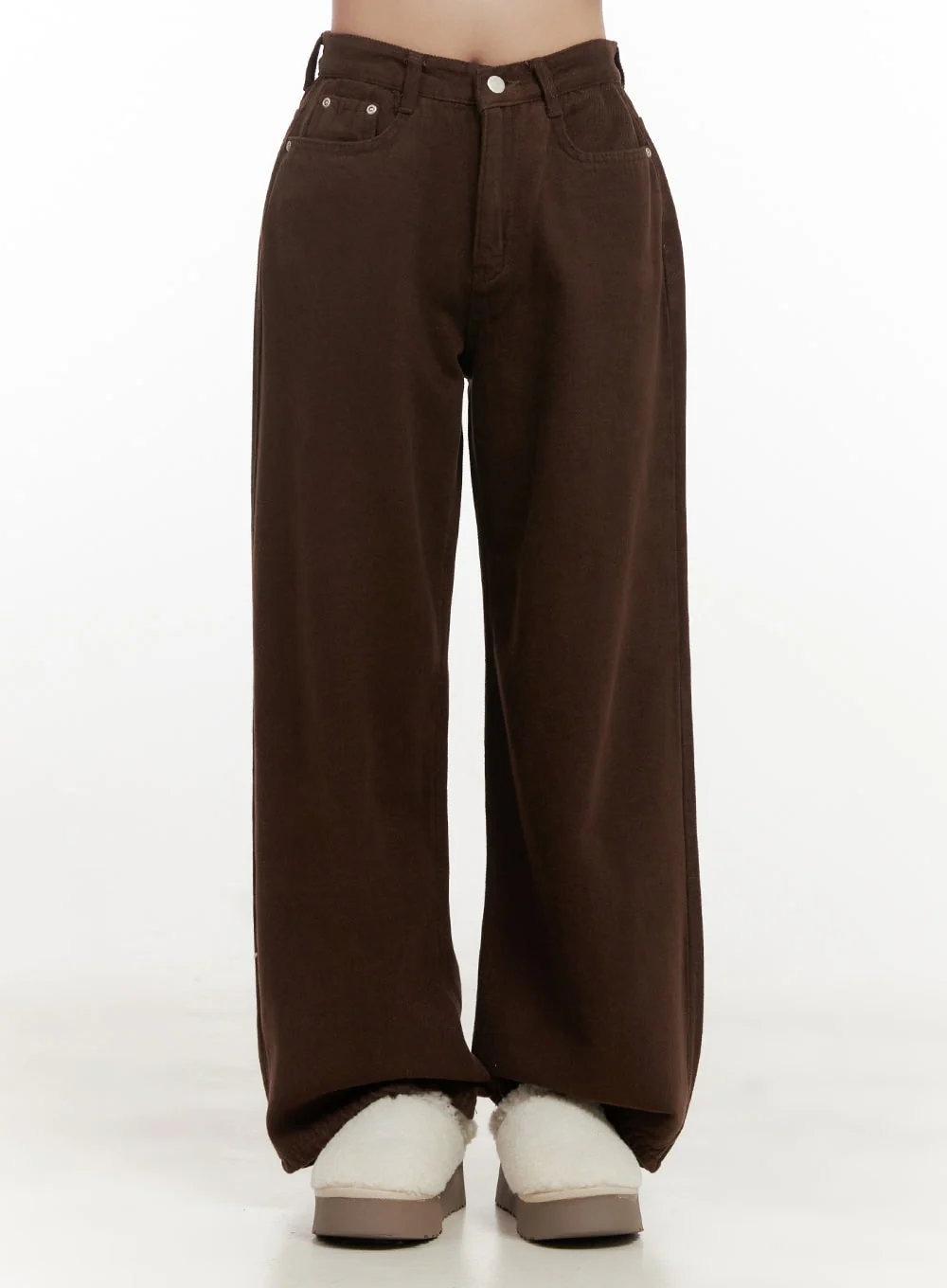 Cozy Cotton Wide-Leg Sweat Pants ON429 - Image 2