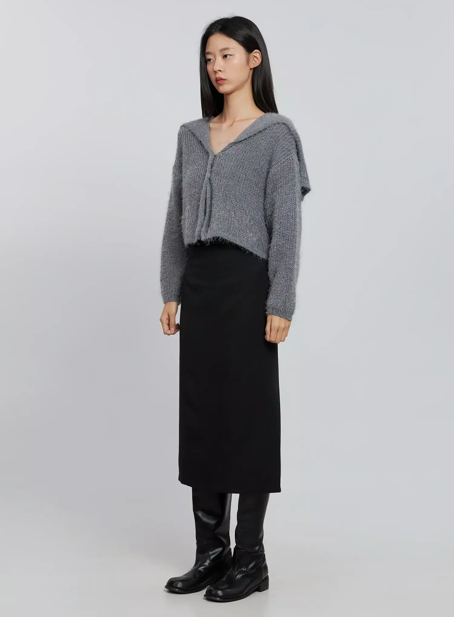 Cozy Crop Cardigan IO530 - Image 10