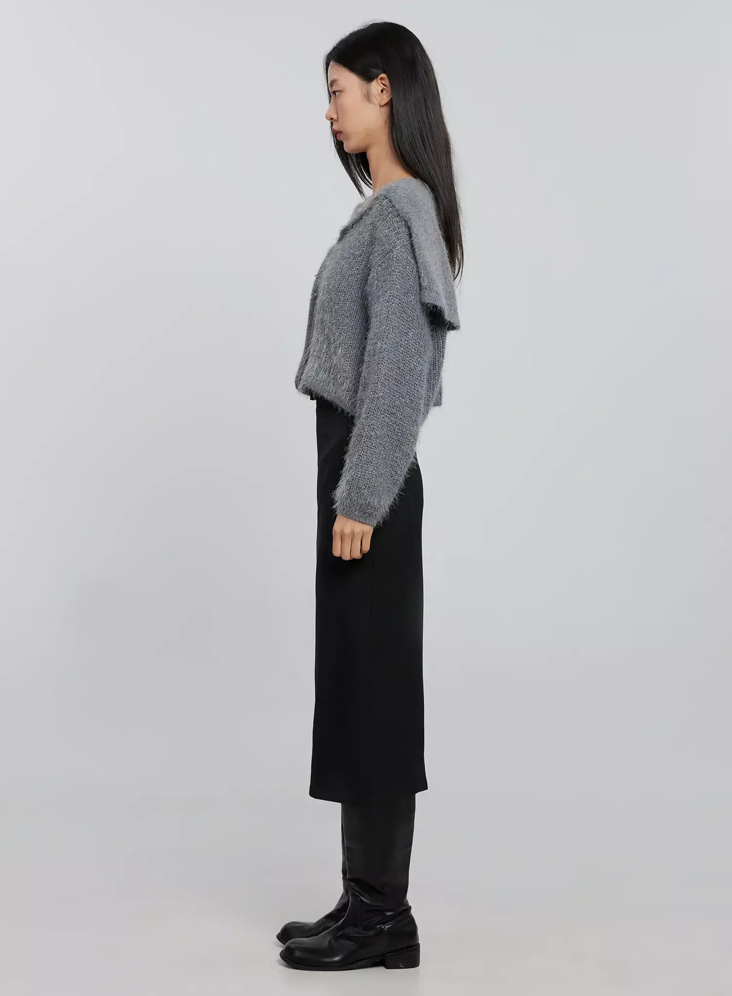 Cozy Crop Cardigan IO530 - Image 11