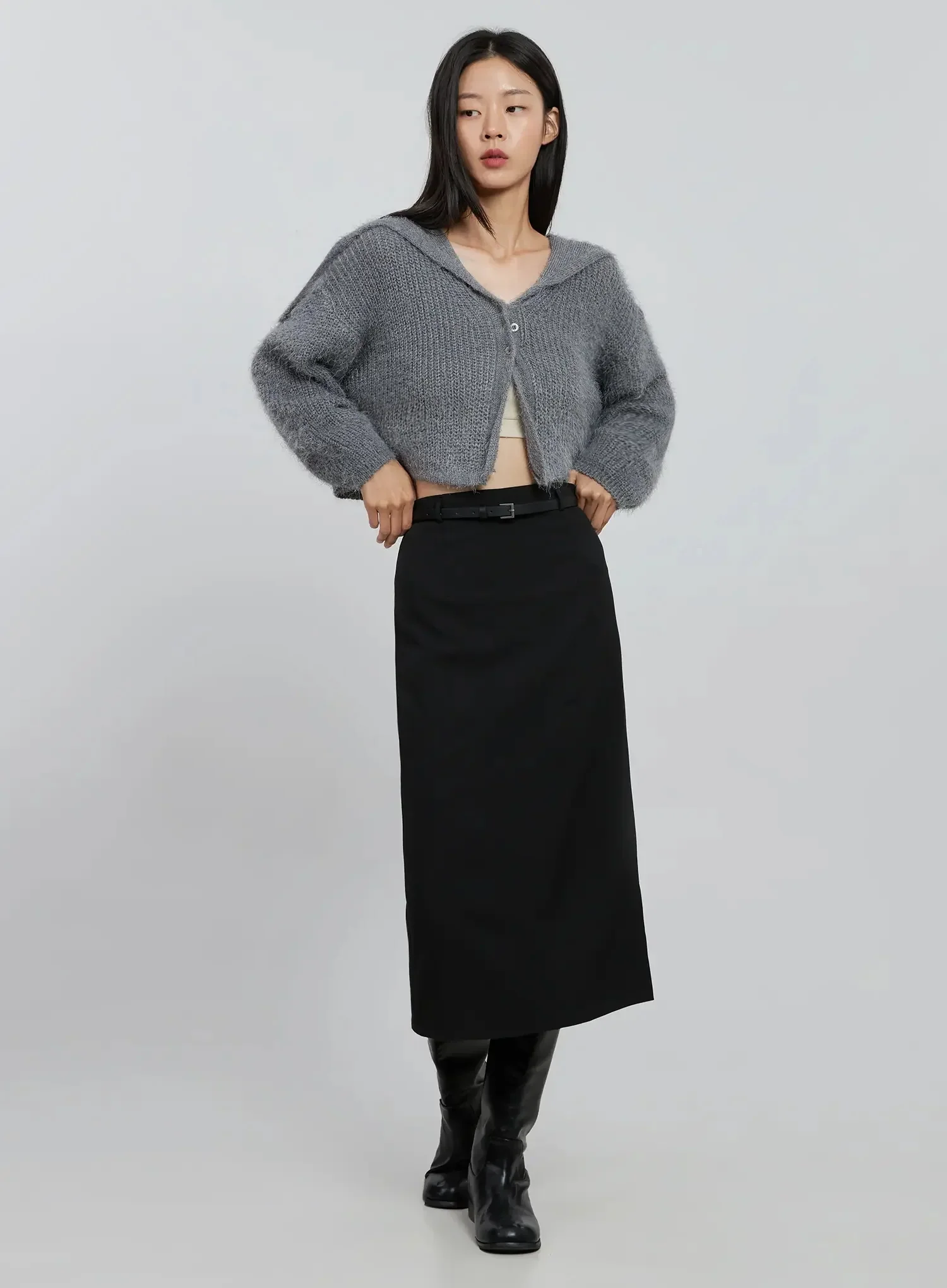 Cozy Crop Cardigan IO530 - Image 13
