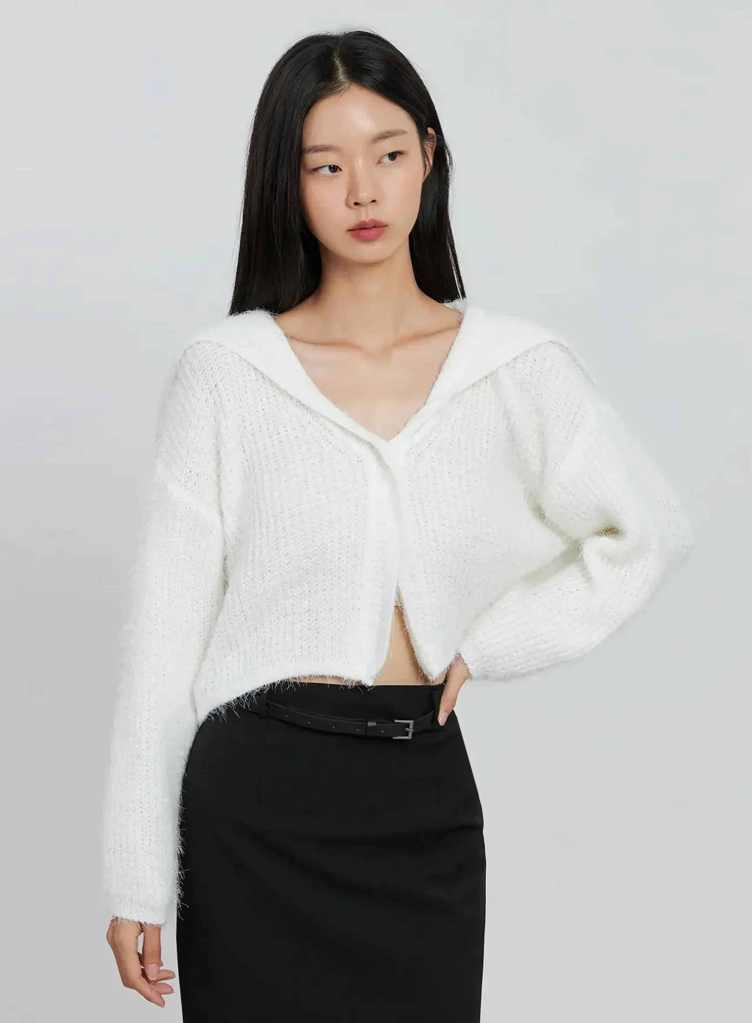 Cozy Crop Cardigan IO530 - Image 15