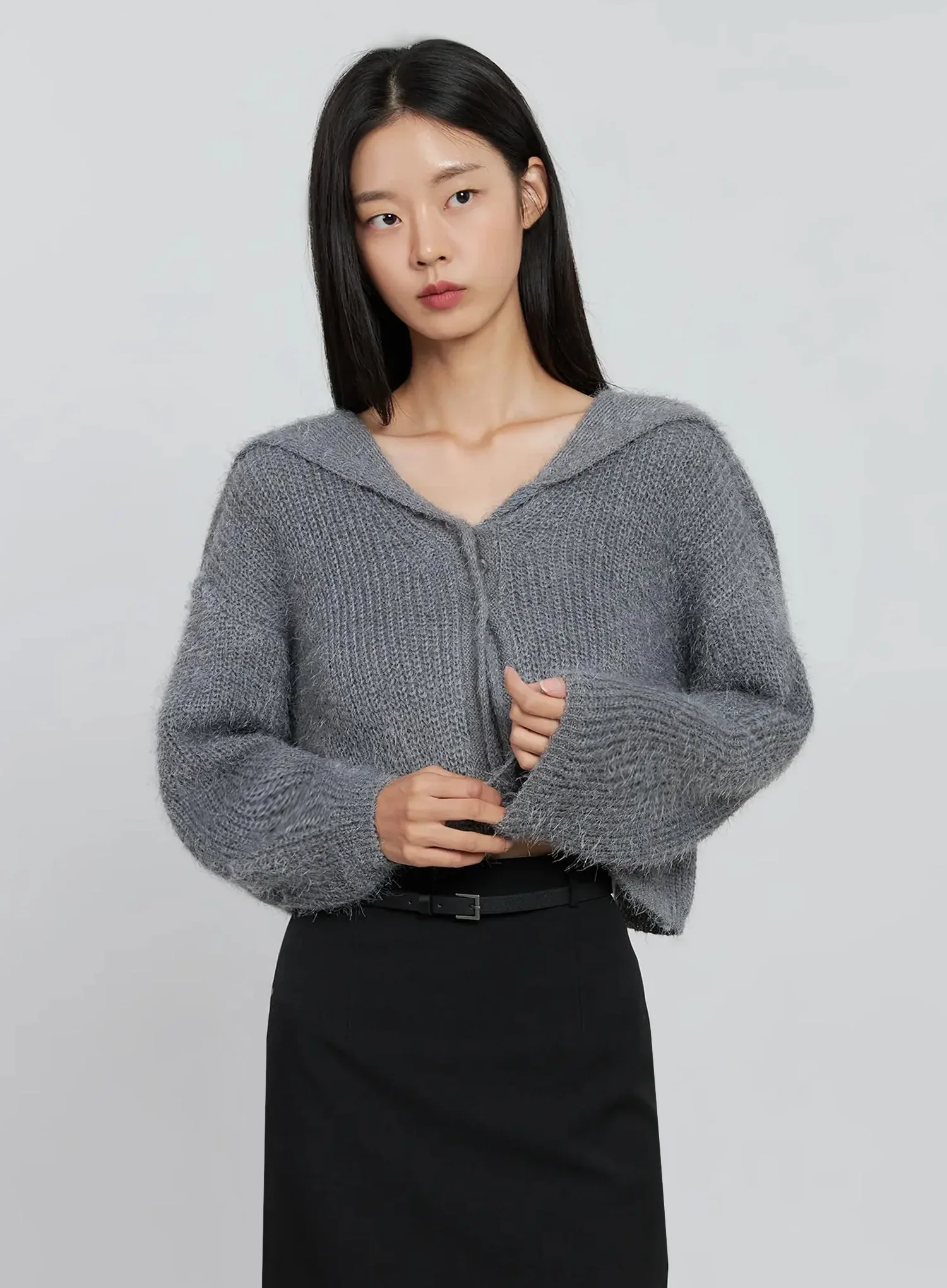 Cozy Crop Cardigan IO530 - Image 5