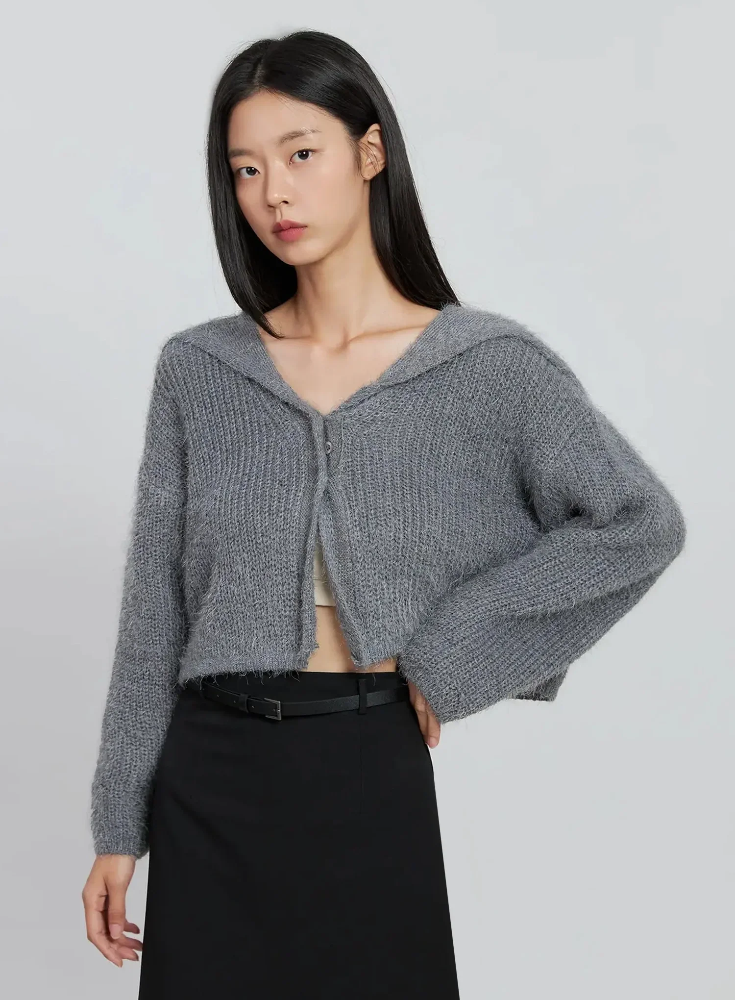Cozy Crop Cardigan IO530 - Image 7