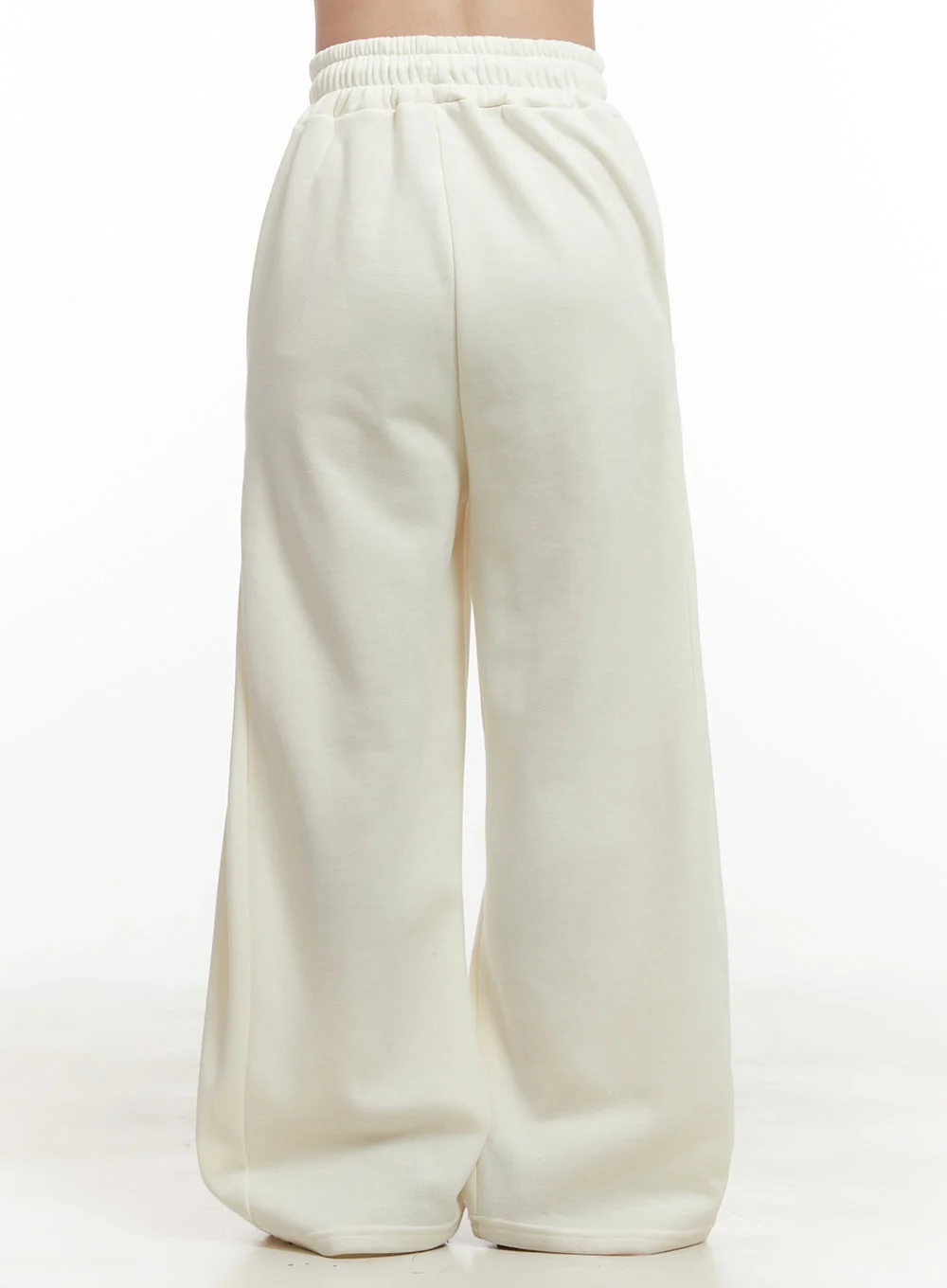 Cozy Pintuck Buttoned Wide-Leg Sweatpants IJ510 - Image 8