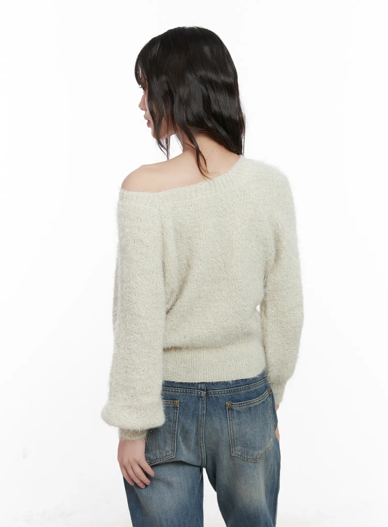 Cozy Two-Way Knit Sweater CN510 - Image 7