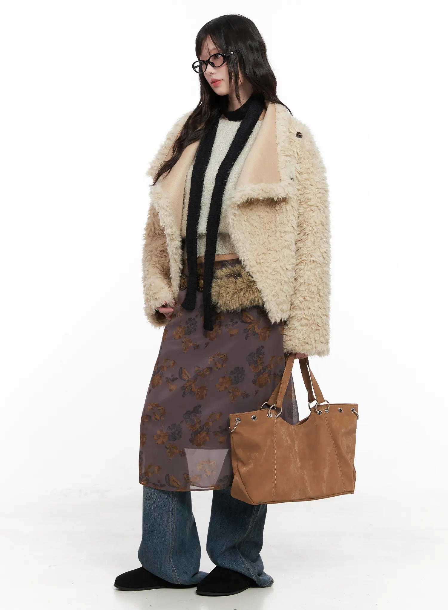 Cozy Two-Way Knit Sweater CN510 - Image 9