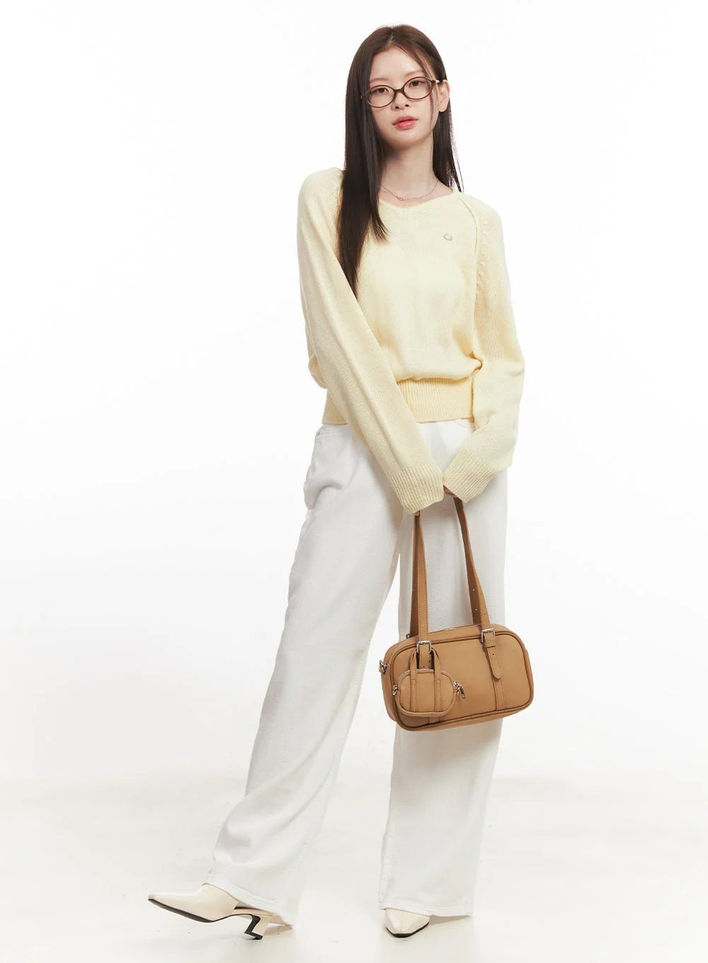 Cozy V-Neck Sweater CA502 - Image 2