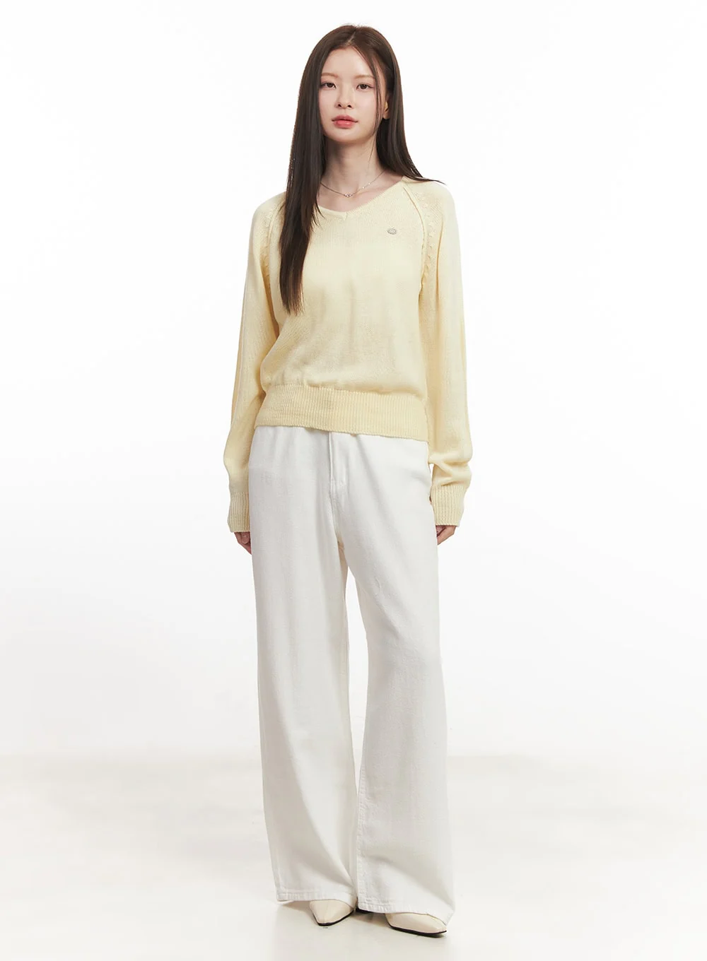 Cozy V-Neck Sweater CA502 - Image 3