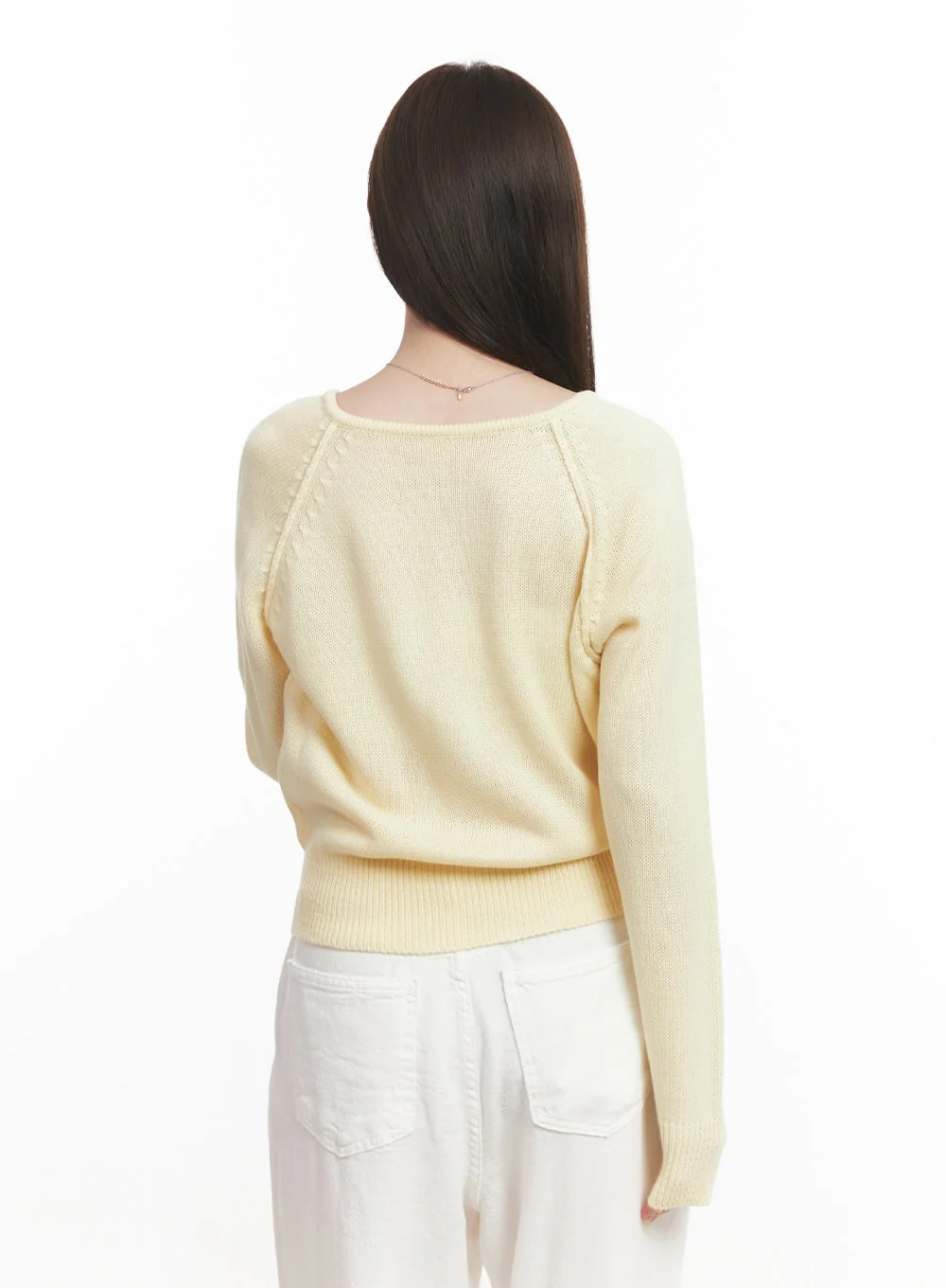 Cozy V-Neck Sweater CA502 - Image 7