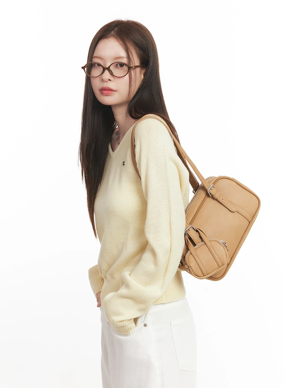 Cozy V-Neck Sweater CA502 - Image 9