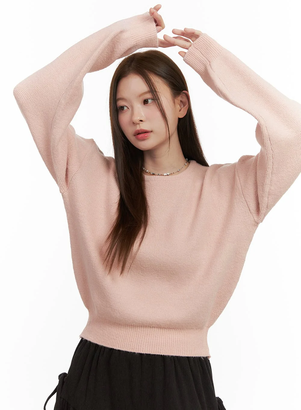 CozyChic Solid Knit Sweater OD417 - Image 13