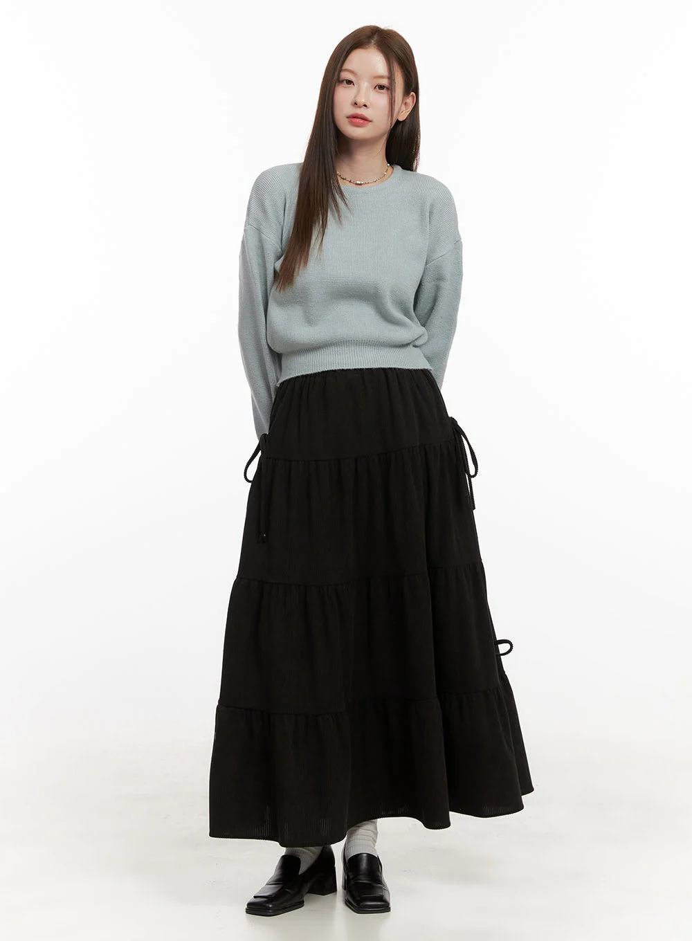 CozyChic Solid Knit Sweater OD417 - Image 3