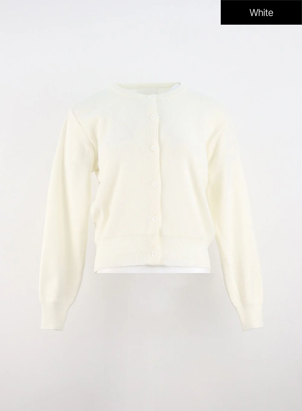Crew Neck Cardigan IO317 - Image 9