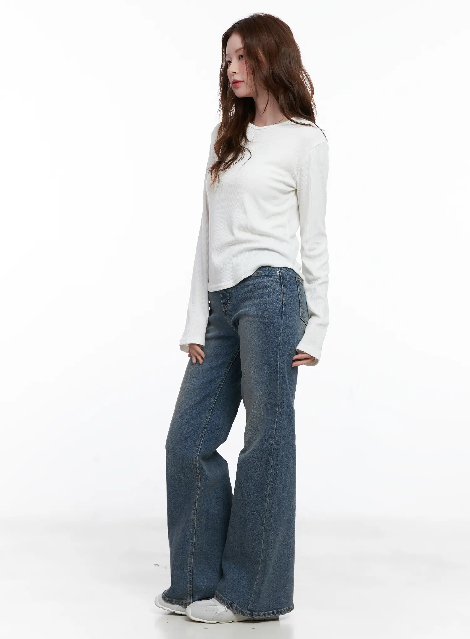Crew Neck Long Sleeve Top CG520 - Image 6