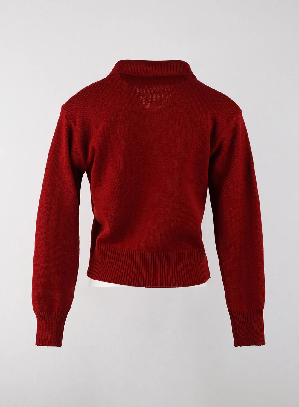 Crop Collar Lettering Sweater OJ404 - Image 8