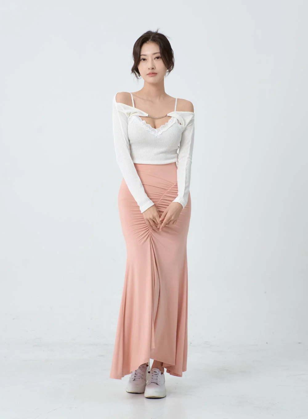 Crop Lingerie Style Tank Top IO26 - Image 16