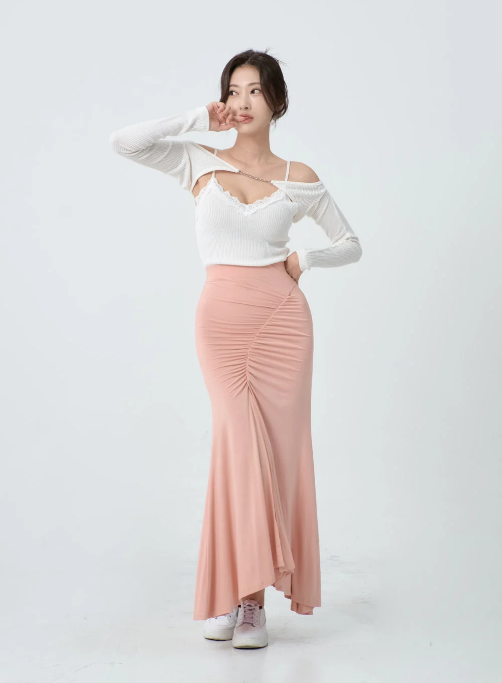 Crop Lingerie Style Tank Top IO26 - Image 18