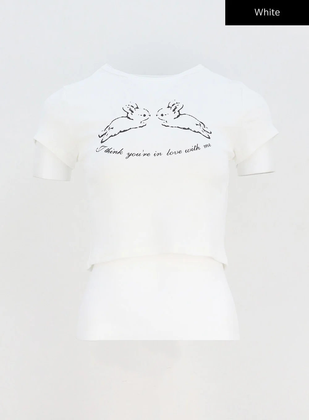 Cropped Bunny Tee CY315 - Image 14