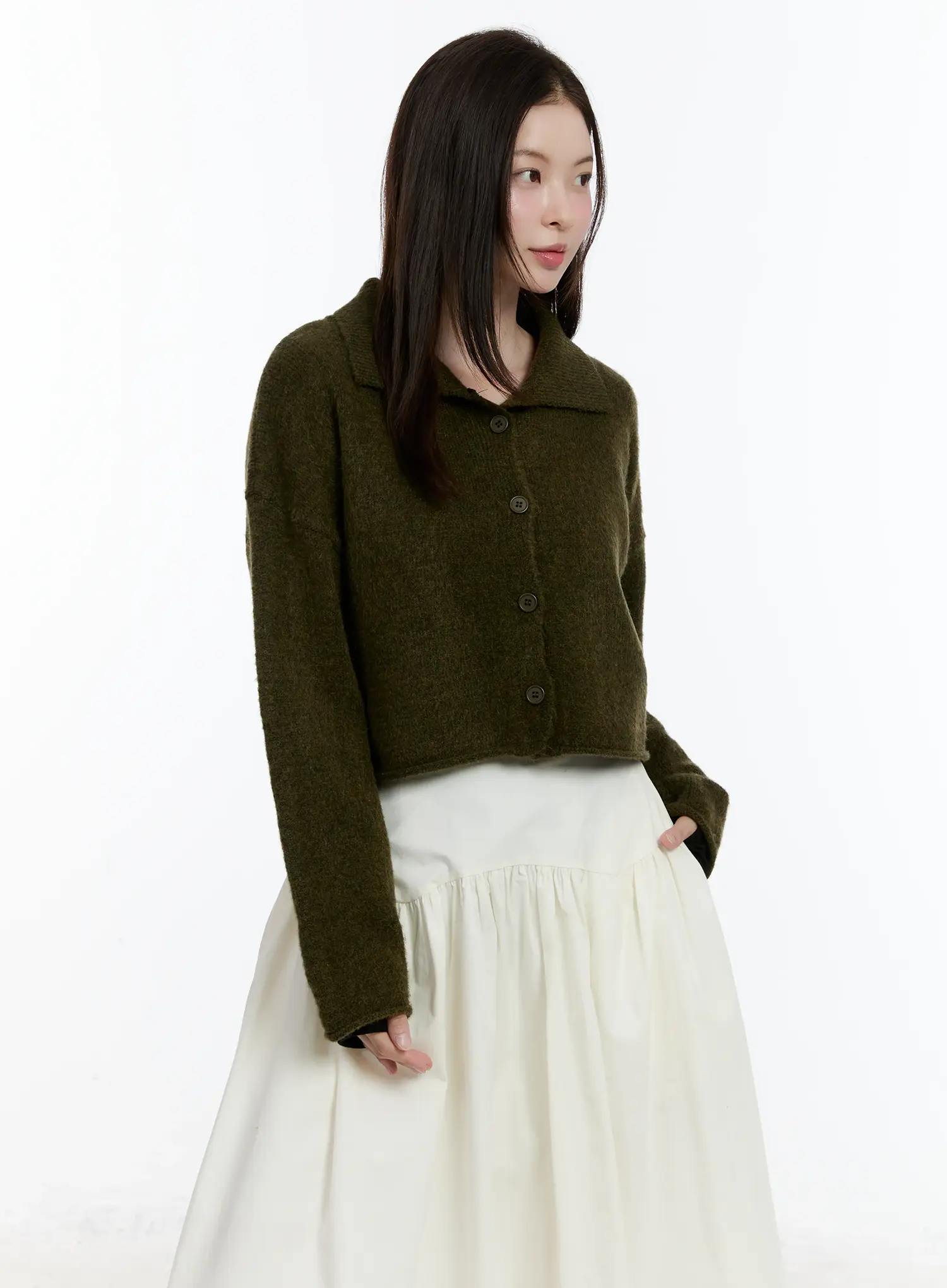 Cropped Cardigan ID510 - Image 3