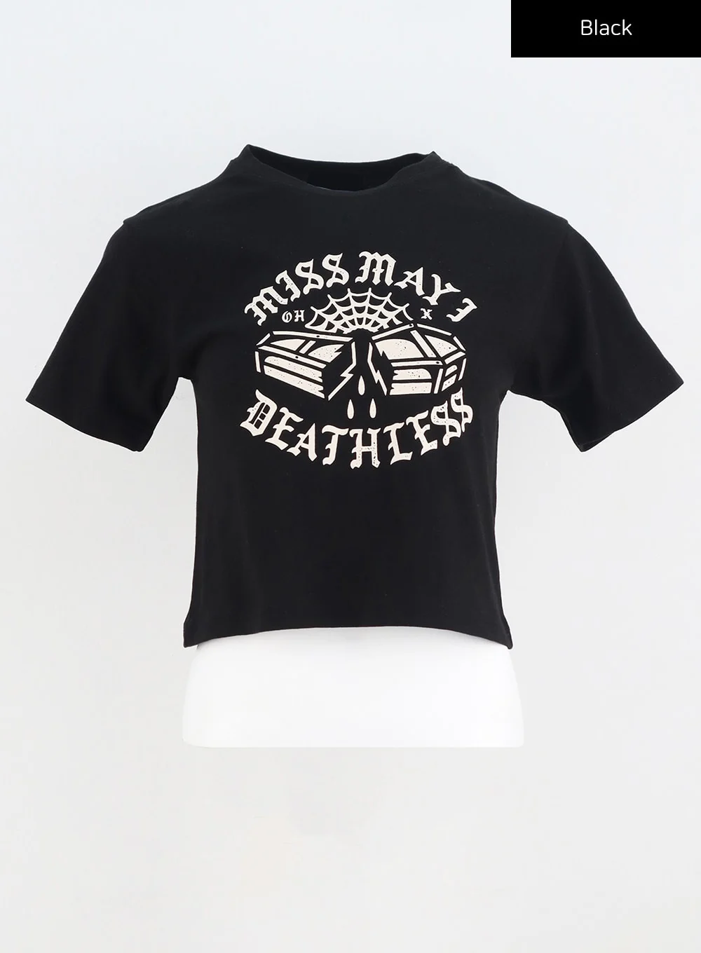 Cropped Crewneck Tee CU302 - Image 17