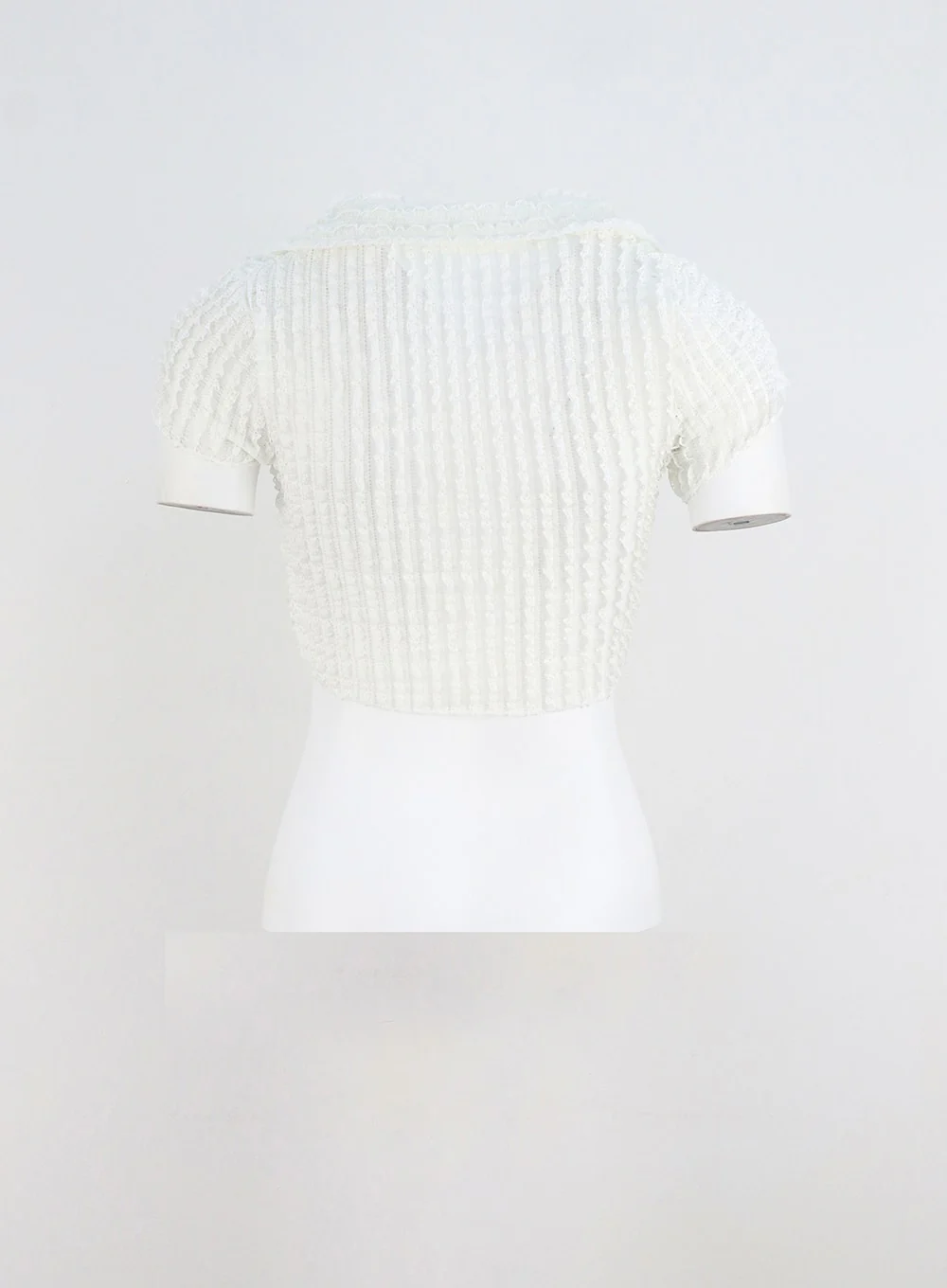 Cropped Mesh Top IU312 - Image 8