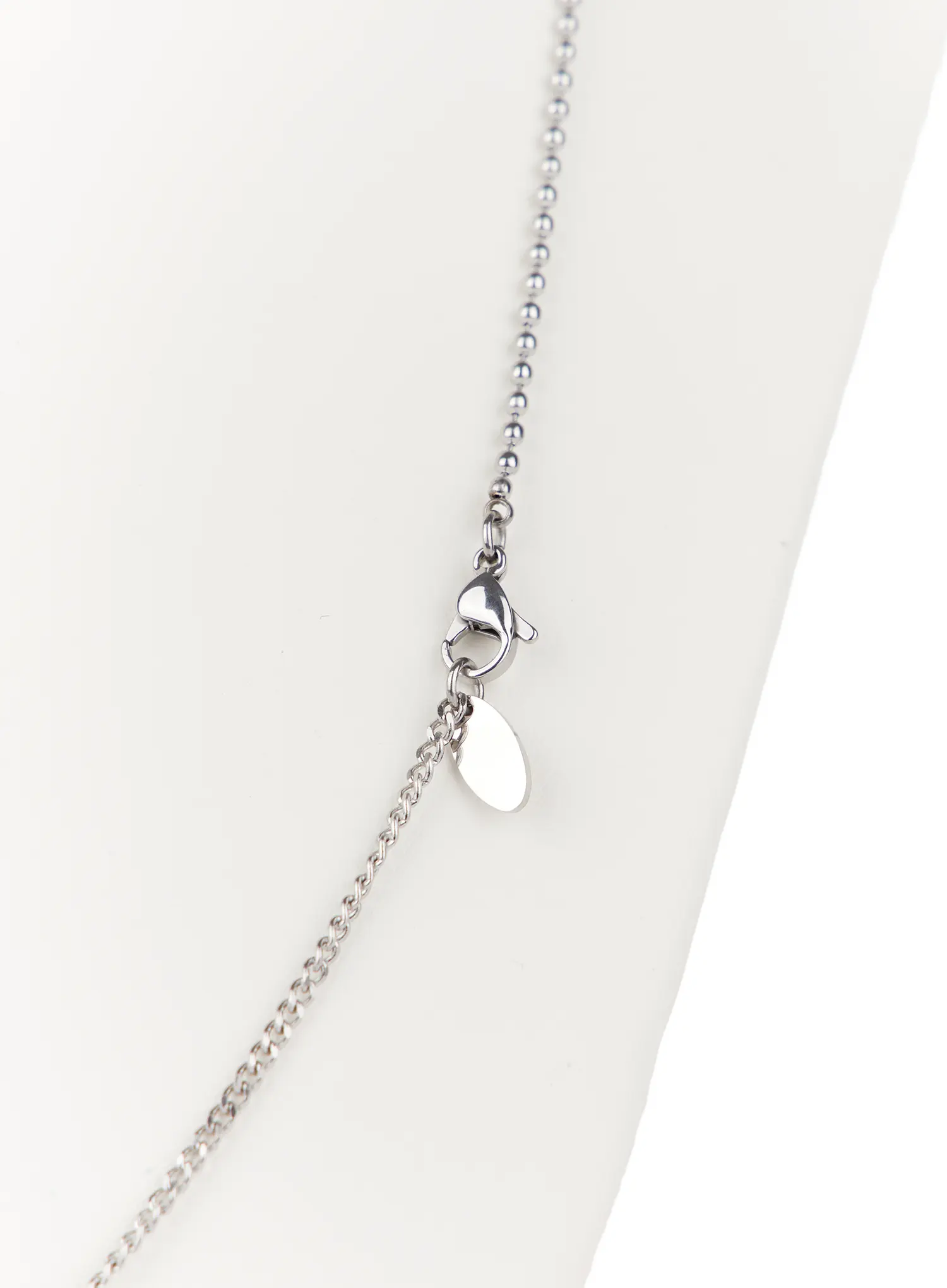 Cross Pendant Ball Pendant Necklace CJ515 - Image 6