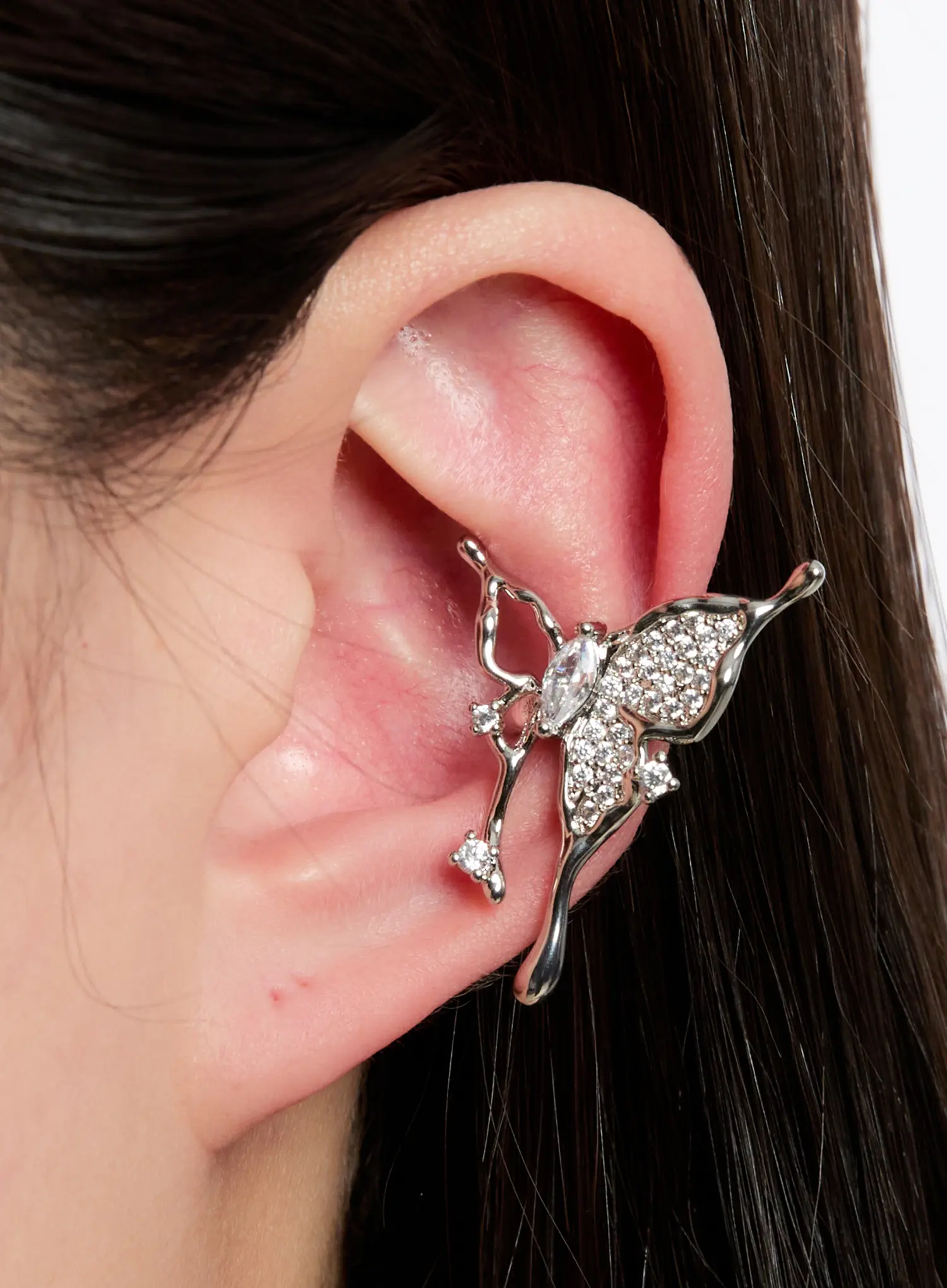 Crystal Ear Cuff IN528