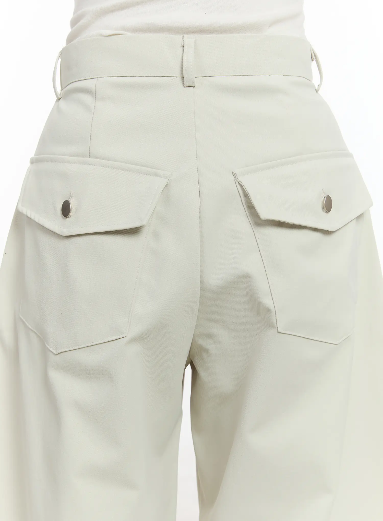 Curved Pocket Wide Leg Pants CM510 - Image 6