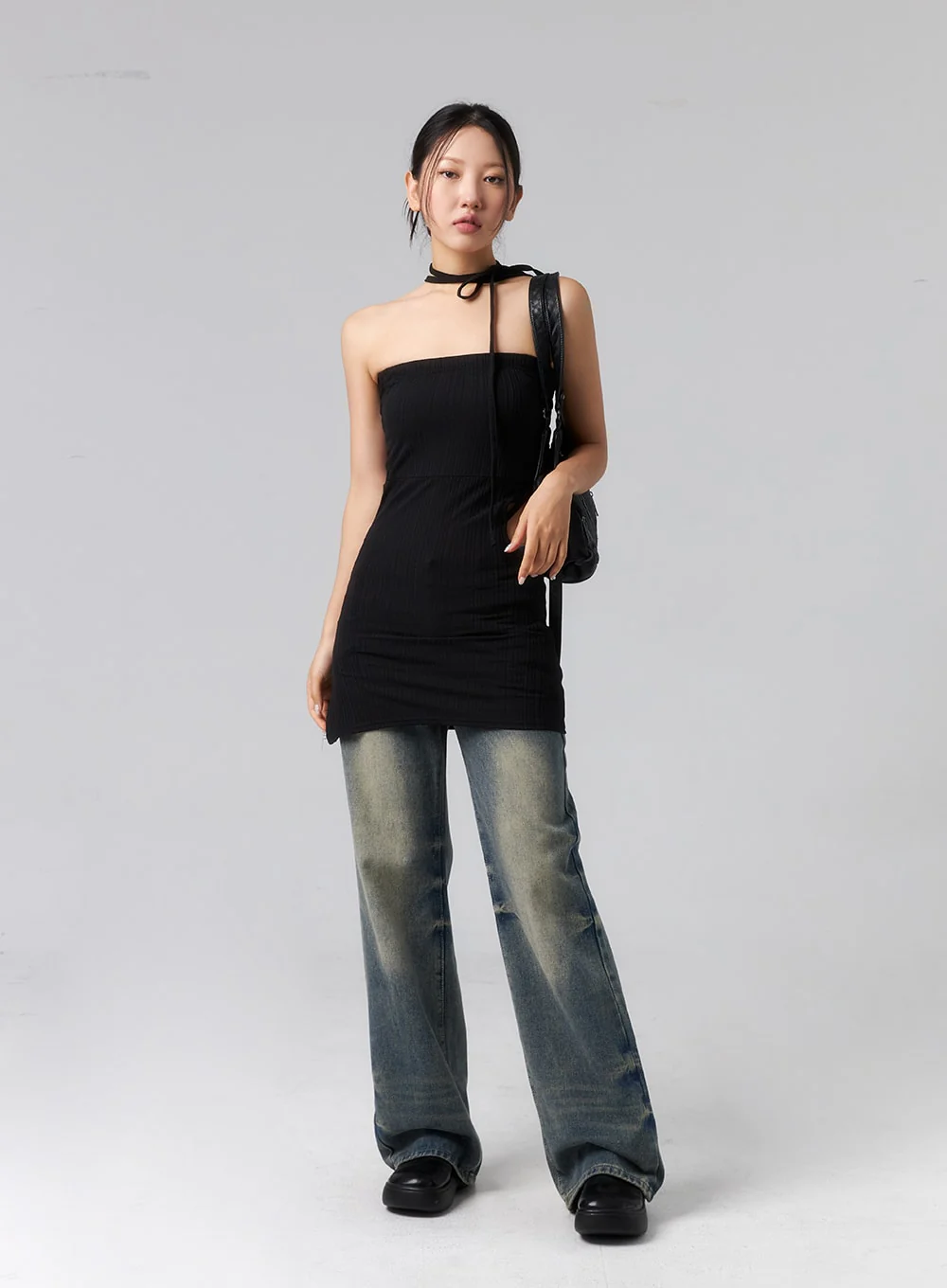 Cut Out Mini Dress CL319 - Image 4