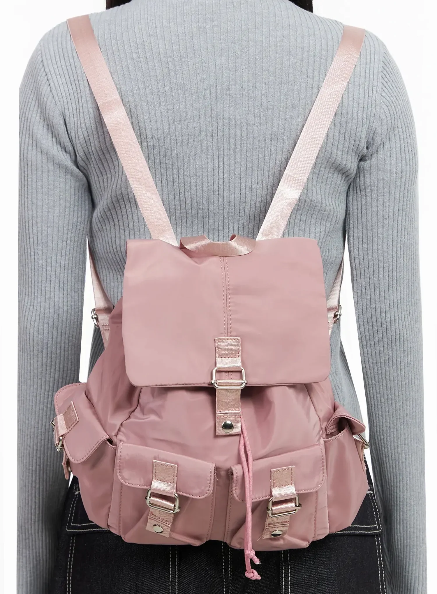 Cute Pastel Pocket Backpack CA513