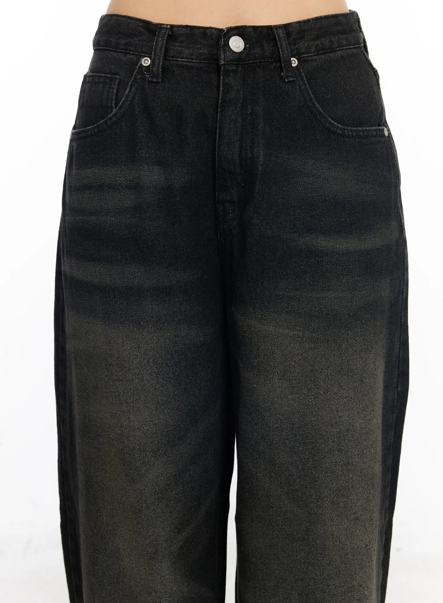 Dayana Vintage Washed Wide-Leg Jeans CJ523 - Image 3