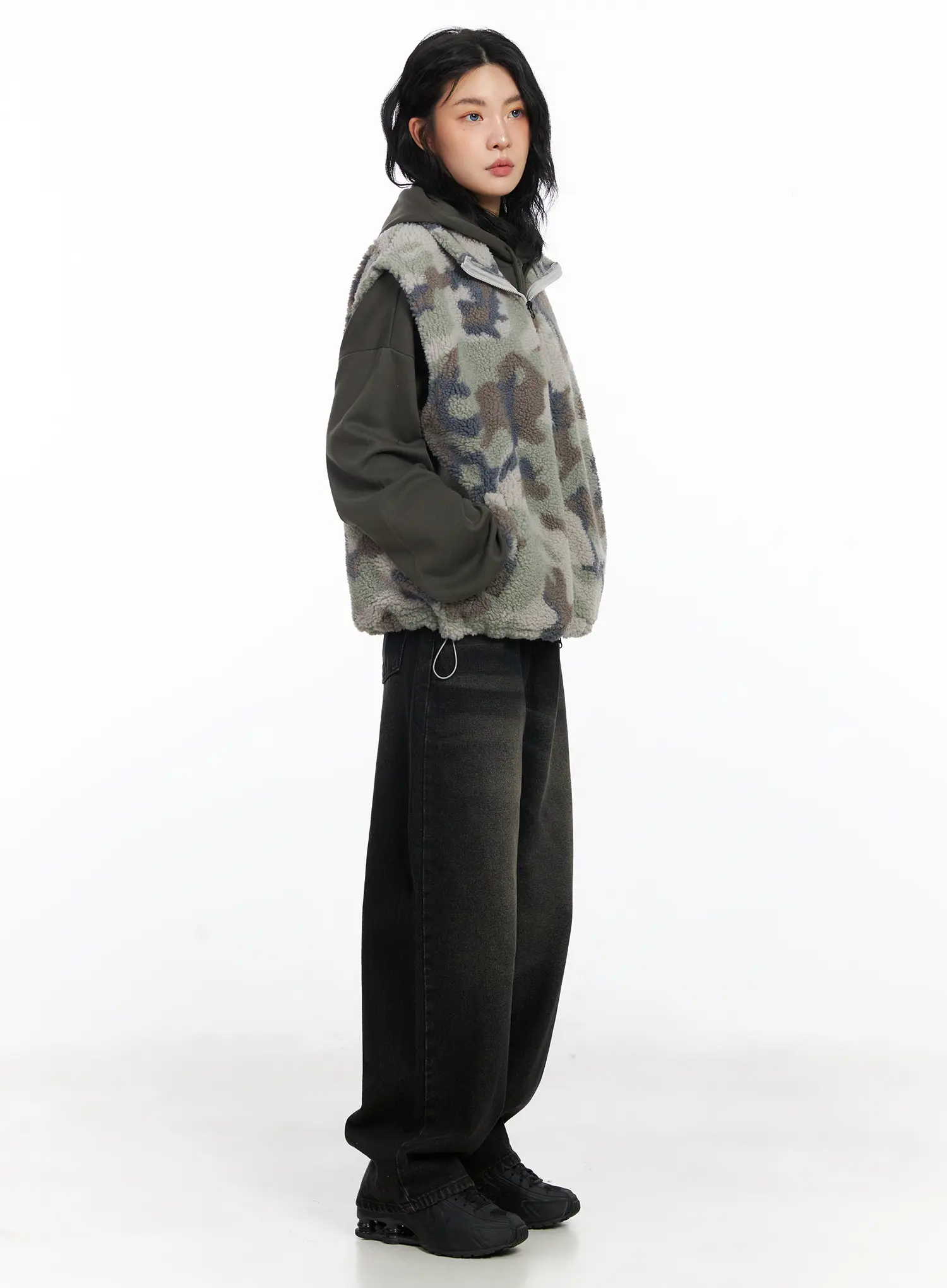 Dayana Vintage Washed Wide-Leg Jeans CJ523 - Image 5