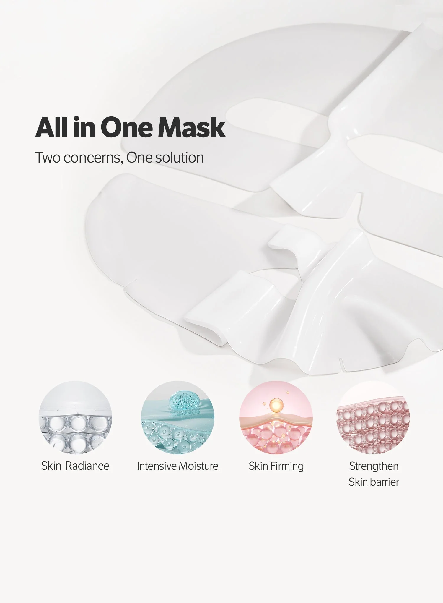 Deep Collagen Hyalu-B5 Hydrating Mask Set (37g*4ea) - Image 5